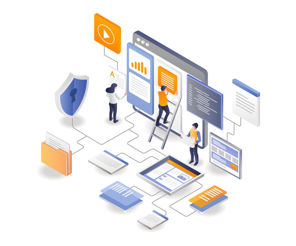Web analysis and development team